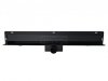 AQUALine - Odpływ liniowy ścienny czarny/black 2w1 pod płytkę Rozmiar 80cm S04BK800